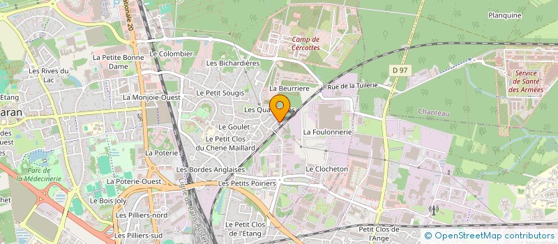 localisation de l'entreprise LE SECRET  SARAN