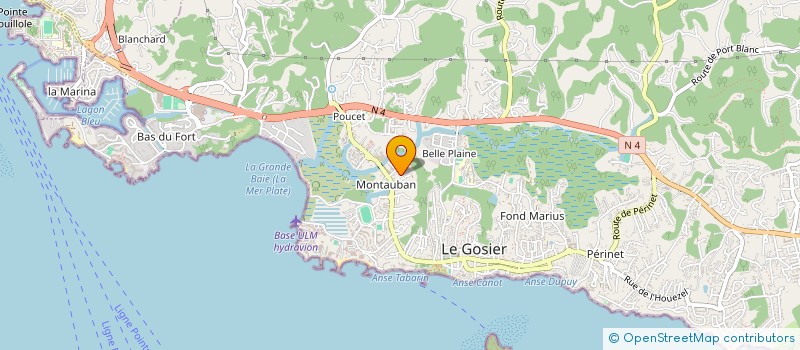 localisation de l'entreprise LE SECRET DE LA REUSSITE à LE GOSIER