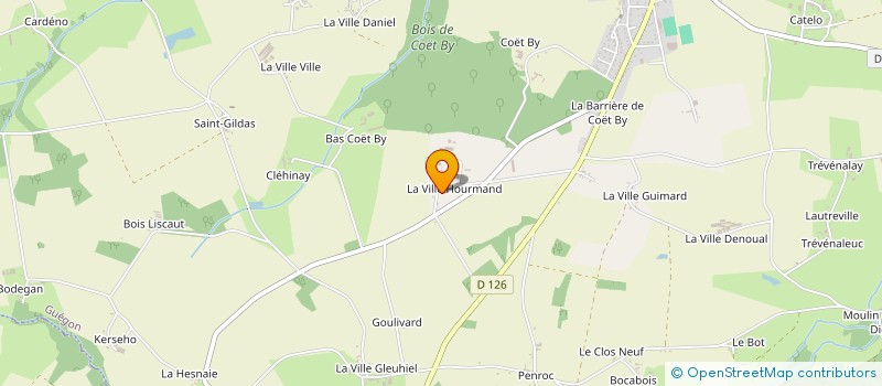 localisation de l'entreprise LE SEDON  GUEGON