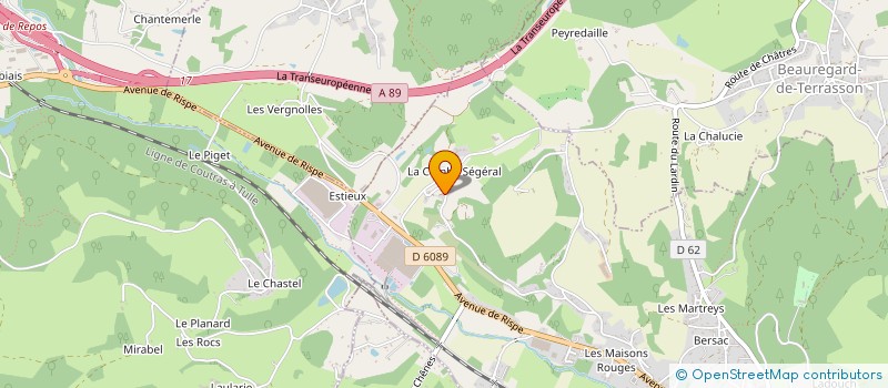localisation de l'entreprise LE SEGERAL à LE LARDIN-SAINT-LAZARE