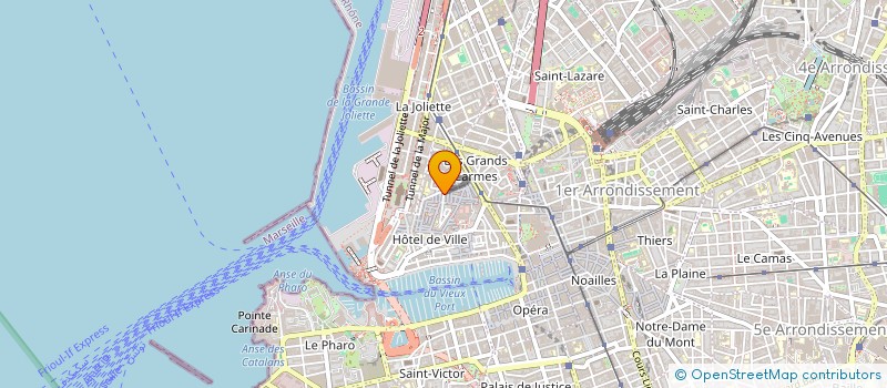 localisation de l'entreprise LE SEIZE à MARSEILLE