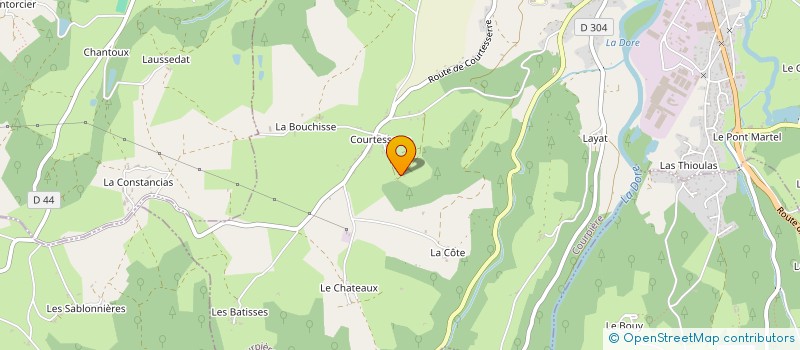 localisation de l'entreprise LE SEIZE à COURPIERE
