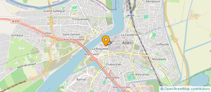 localisation de l'entreprise LE SEIZE à ARLES