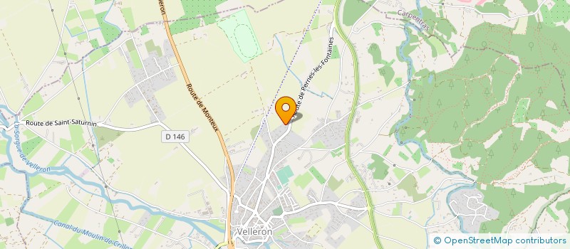 localisation de l'entreprise LE SEIZE JANVIER  VELLERON