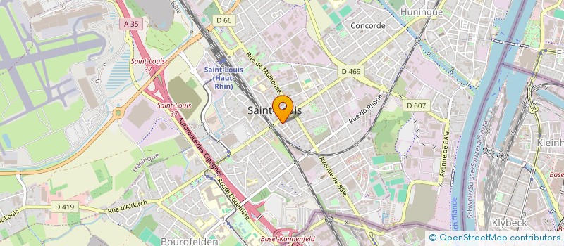 localisation de l'entreprise LE SELECT à SAINT-LOUIS