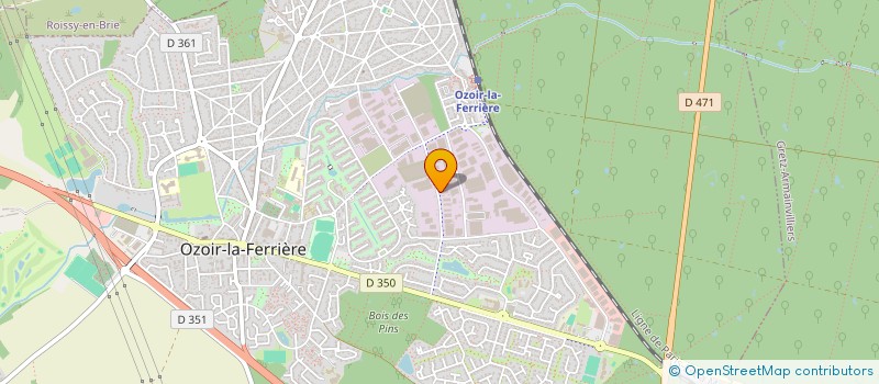 localisation de l'entreprise LE SELECT EVENT  OZOIR-LA-FERRIERE