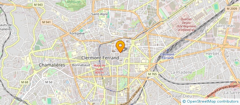 localisation de l'entreprise LE SELECTEUR  CLERMONT FERRAND