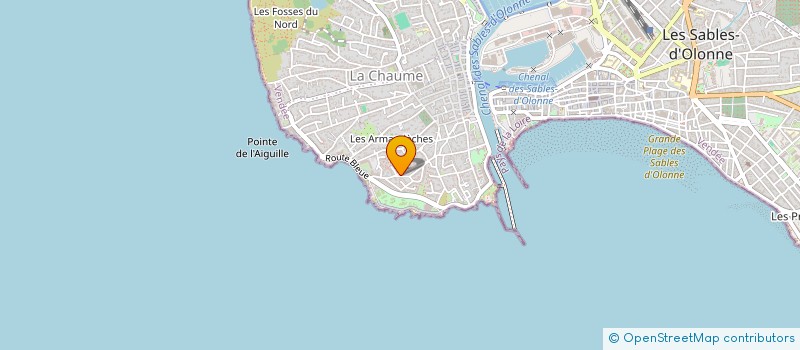 localisation de l'entreprise LE SEMAPHORE à LES SABLES D'OLONNE