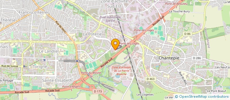 localisation de l'entreprise LE SEMAPHORE à RENNES