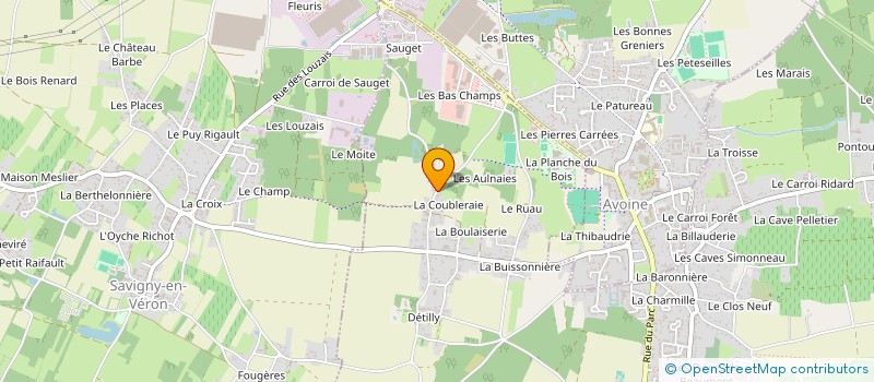 localisation de l'entreprise LE SEMAPHORE  BEAUMONT-EN-VERON