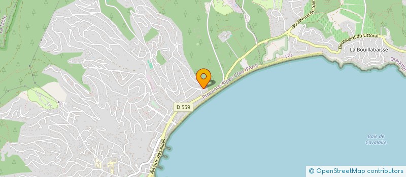 localisation de l'entreprise LE SEMNOZ à CAVALAIRE-SUR-MER