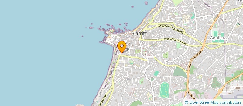 localisation de l'entreprise LE SEN'S  BIARRITZ