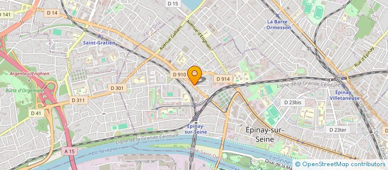 localisation de l'entreprise LE SENDRILLON à EPINAY-SUR-SEINE