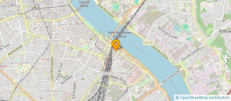 localisation de l'entreprise LE SENECHAL  BORDEAUX