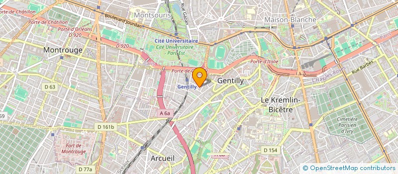 localisation de l'entreprise LE SENEVE à GENTILLY