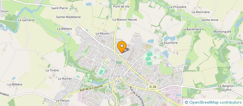 localisation de l'entreprise LE SENIL  LE POIRE-SUR-VIE