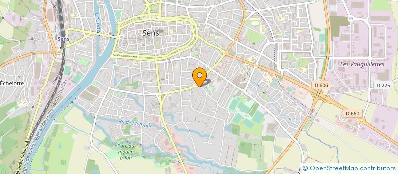 localisation de l'entreprise LE SENS ARTISTIQUE à SENS