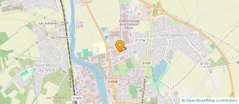 localisation de l'entreprise LE SENS DE LA FORME à SAINT-CLEMENT