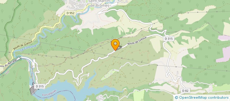 localisation de l'entreprise LE SENS DES SILLONS  ESPARRON-DE-VERDON