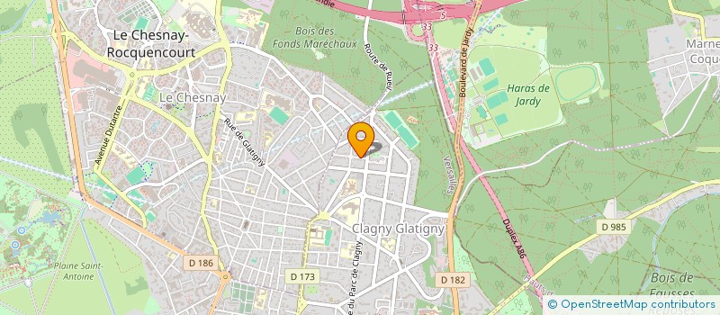 localisation de l'entreprise LE SENS DU BOIS à VERSAILLES