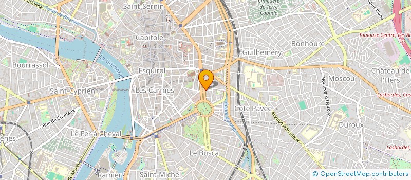 localisation de l'entreprise LE SENS DU CHEVEU à TOULOUSE