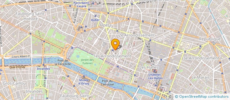 localisation de l'entreprise LE SEPT  PARIS