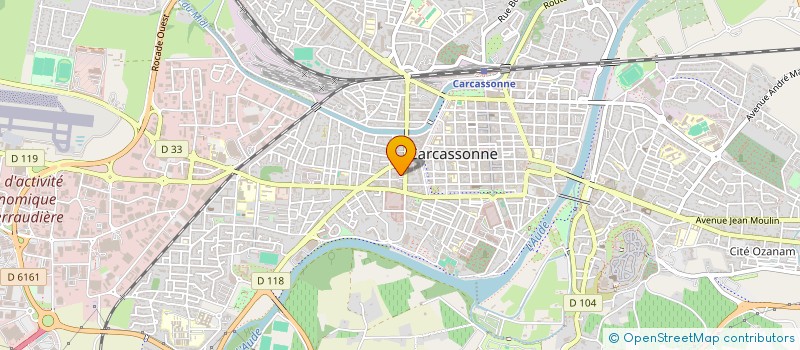 localisation de l'entreprise LE SEPT à CARCASSONNE