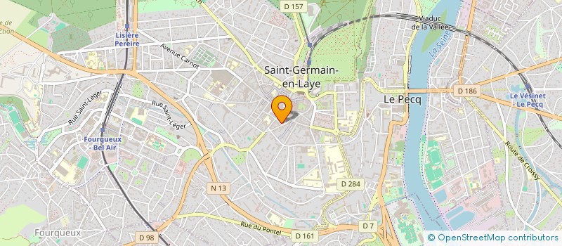 localisation de l'entreprise LE SEPT  SAINT-GERMAIN-EN-LAYE