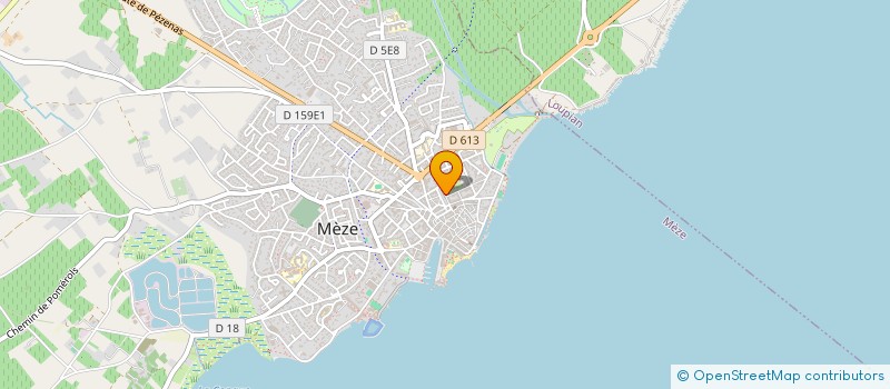 localisation de l'entreprise LE SEPT A POUSSAN à MEZE