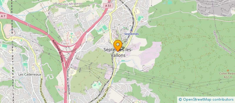 localisation de l'entreprise LE SEPTEMOIS à SEPTEMES-LES-VALLONS