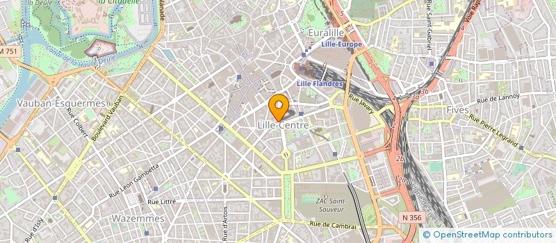 localisation de l'entreprise LE SEPTIEME VOYAGE à LILLE
