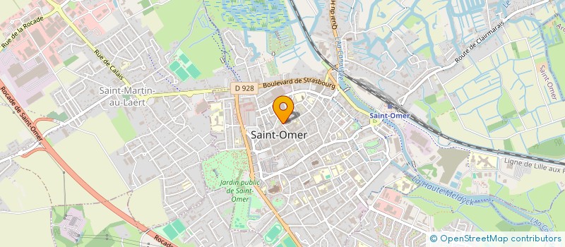 localisation de l'entreprise LE SEPULCRE  SAINT-OMER