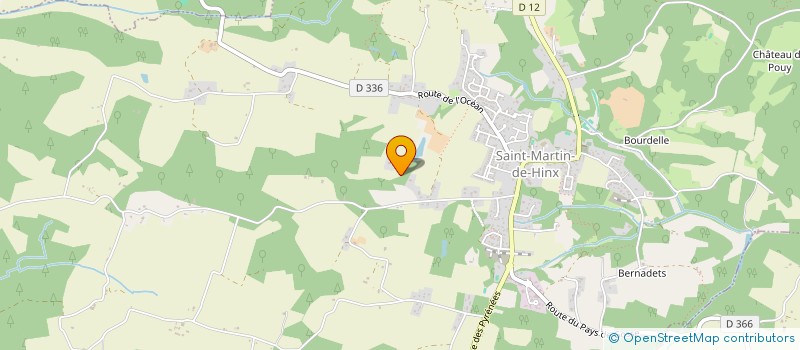 localisation de l'entreprise LE SEQUE DEBOAISNE  SAINT-MARTIN-DE-SEIGNANX