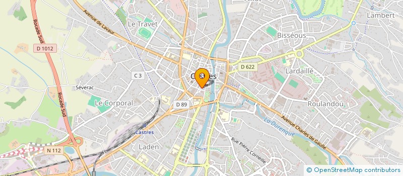 localisation de l'entreprise LE SEQUOIA  CASTRES