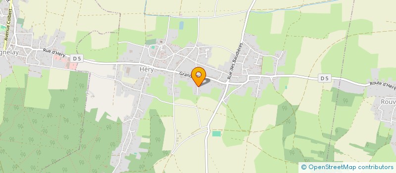 localisation de l'entreprise LE SEQUOIA  HERY