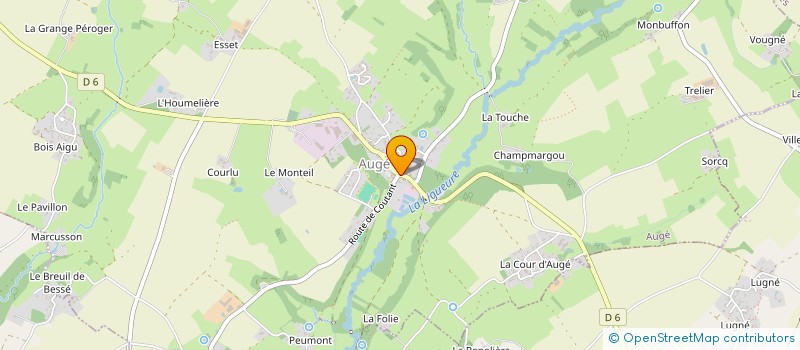 localisation de l'entreprise LE SEQUOIA  AUGE