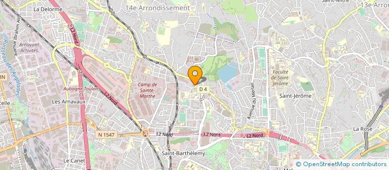 localisation de l'entreprise LE SERAIL à MARSEILLE