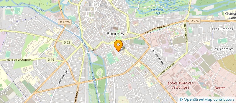 localisation de l'entreprise LE SERAUCOURT  BOURGES