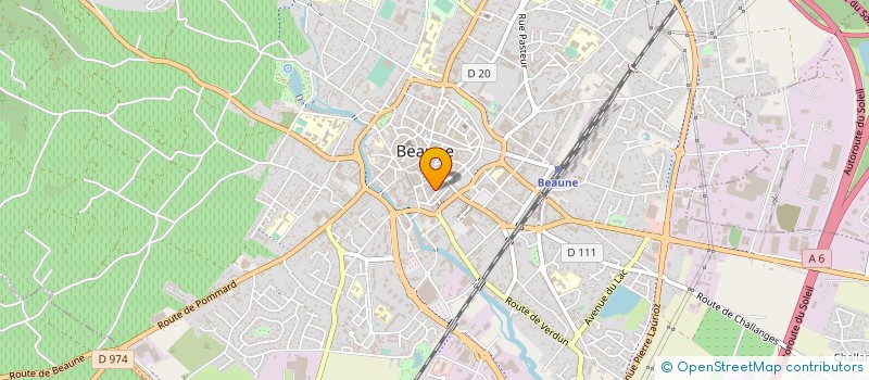localisation de l'entreprise LE SERBET à BEAUNE