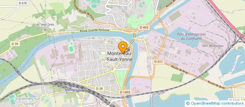 localisation de l'entreprise LE SERGENT LEROY à MONTEREAU-FAULT-YONNE