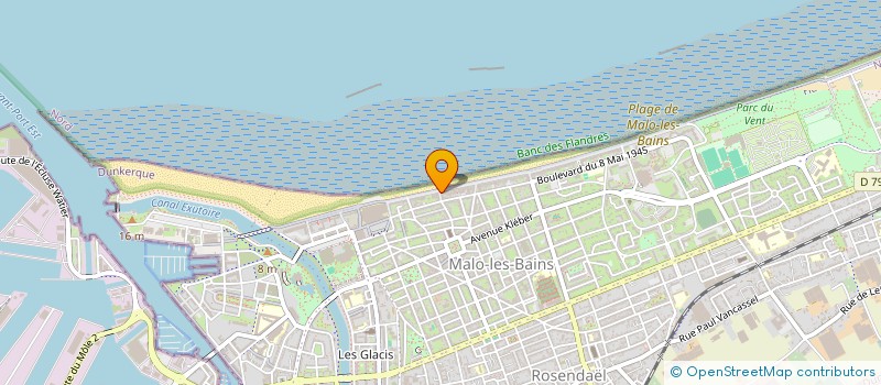 localisation de l'entreprise LE SERPENT A PLUMES à DUNKERQUE