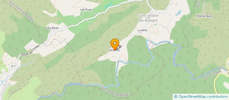 localisation de l'entreprise LE SERPENT MUSICAL  BRISSAC