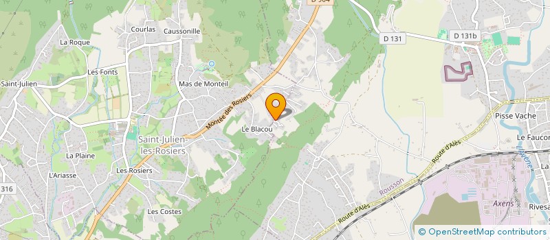 localisation de l'entreprise LE SERRE à MONS