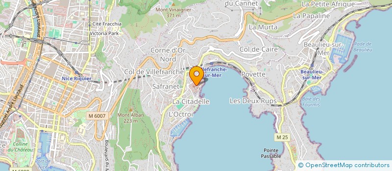 localisation de l'entreprise LE SERRE à VILLEFRANCHE-SUR-MER