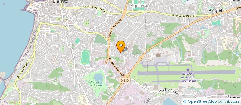 localisation de l'entreprise LE SERRURIER DU LITTORAL  BIARRITZ