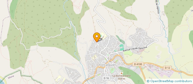localisation de l'entreprise LE SERVICE D ECRITURE PUBLIQUE PROVENCE à FORCALQUIER