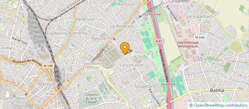 localisation de l'entreprise LE SERVICE IMMOBILIER  TOULOUSE