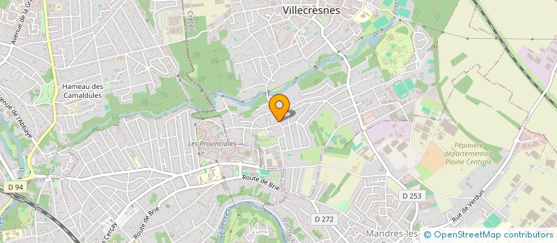 localisation de l'entreprise LE SERVON CONTROLE  SANTENY