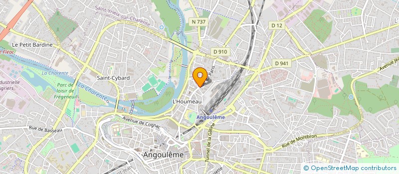 localisation de l'entreprise LE SESAME à ANGOULEME