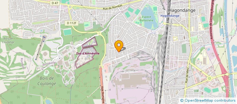 localisation de l'entreprise LE SESAME  HAGONDANGE